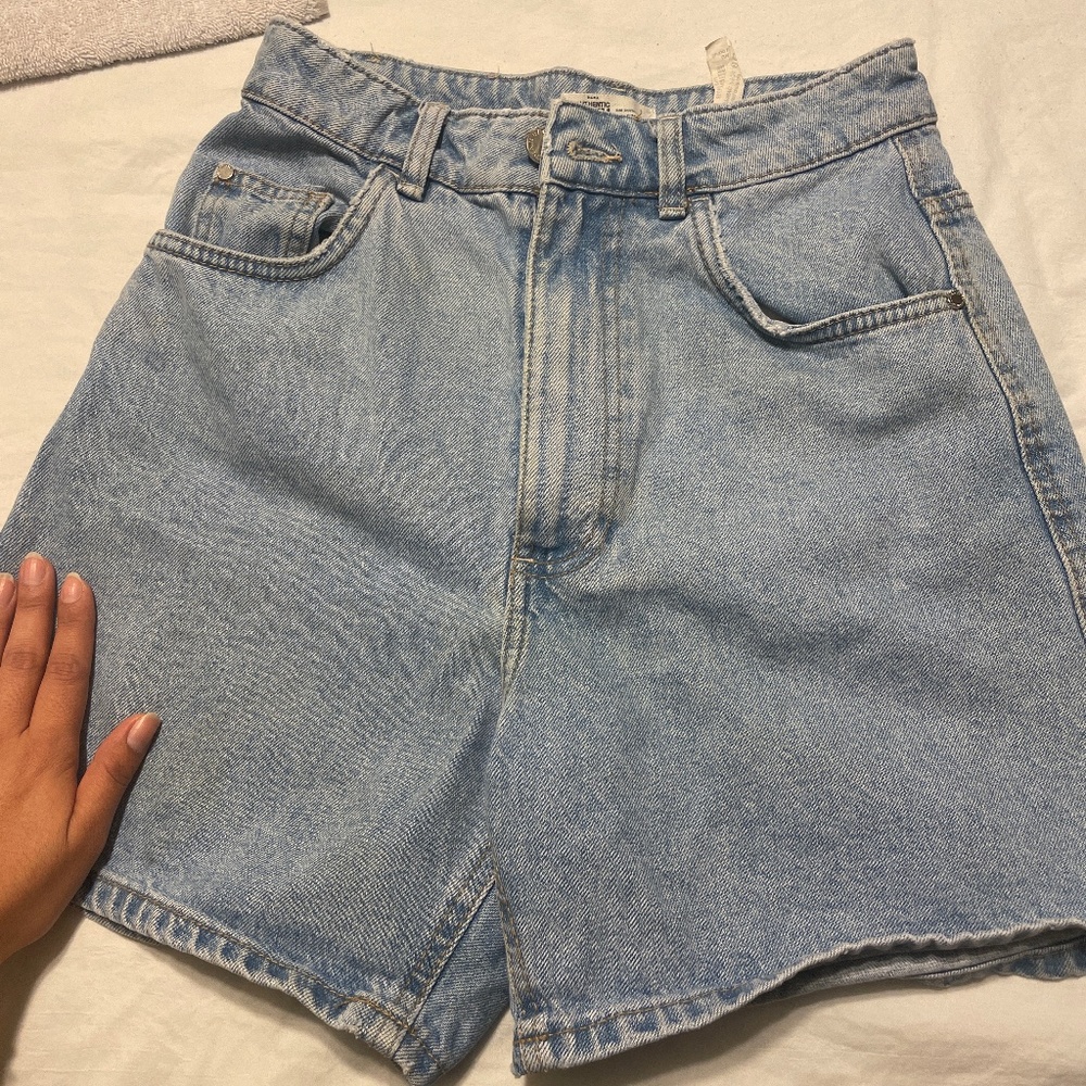 Denim shorts by Zara Authentic Denim